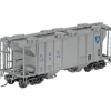 Trains*Kadee 8643 HO Delaware & Hudson PS-2 Covered Hopper #12094 - Model Train Junction: Quality Parts and Art Supplies