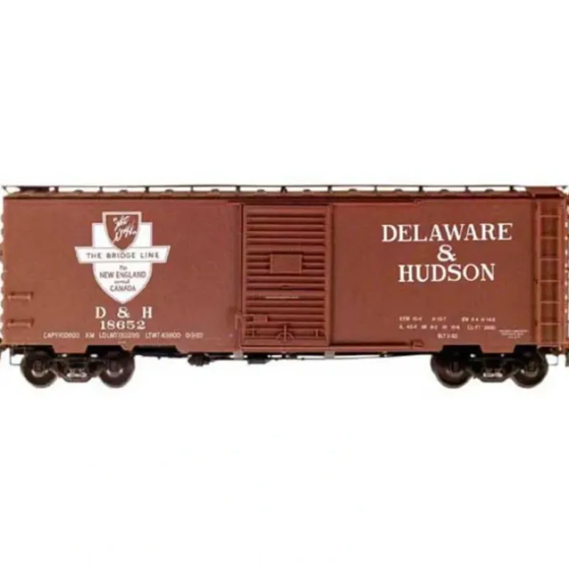 Trains*Kadee 4051 HO Delaware & Hudson 40' PS-1 Standard Boxcar #18652 - Model Train Junction: Quality Parts and Art Supplies