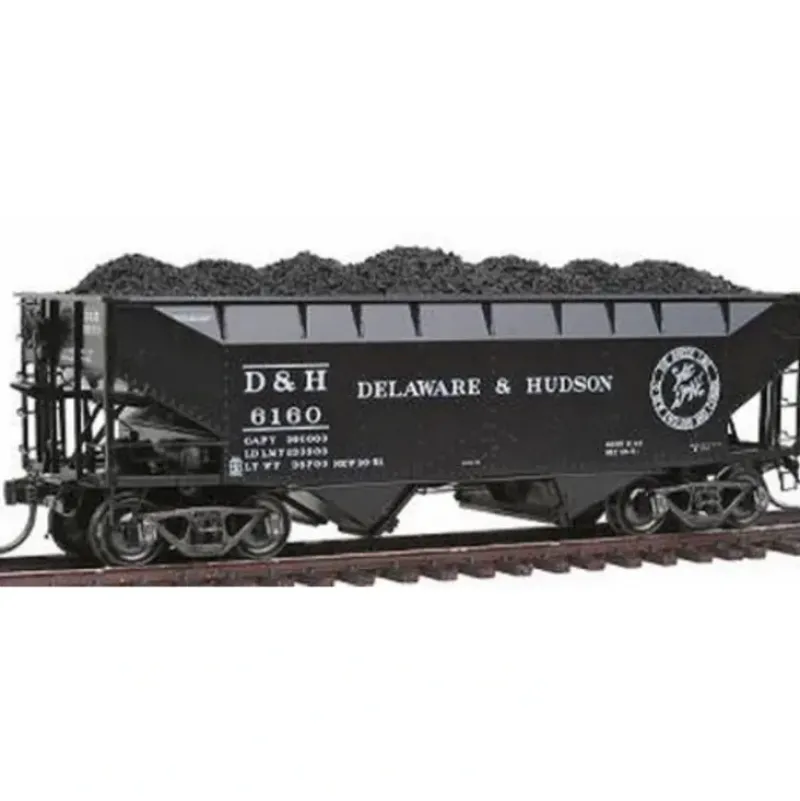 Trains*Kadee 7034 HO Delaware & Hudson 50 Ton AAR "Standard" 2 Bay Open Hopper #6160 - Model Train Junction: Quality Parts and Art Supplies