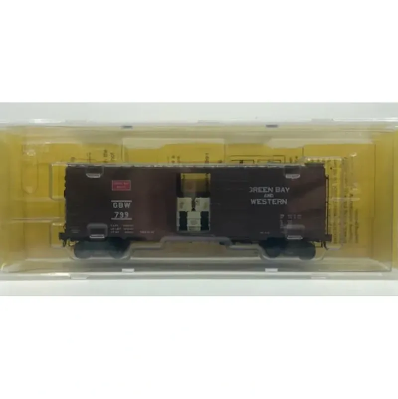 Trains|Kadee 4016 HO Green Bay & Western 40' PS-1 Boxcar #799 - Model Train Junction: Quality Parts and Art Supplies