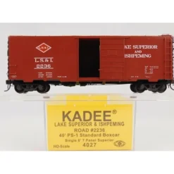 Trains*Kadee 4027 HO Lake Superior & Ishpeming 40' PS-1 Boxcar #2236 - Model Train Junction: Quality Parts and Art Supplies