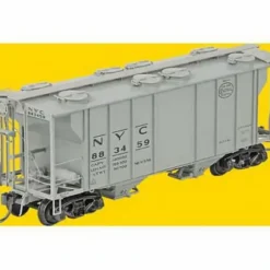 Trains*Kadee 8644 HO New York Central PS-2 Covered Hopper #883459 - Model Train Junction: Quality Parts and Art Supplies