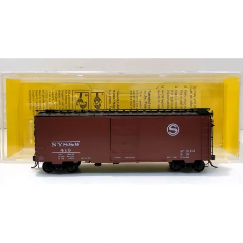 Trains*Kadee 4024 HO New York, Susquehanna & Western 40' PS-1 Boxcar #418 - Model Train Junction: Quality Parts and Art Supplies