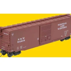 Trains*Kadee 6016 HO Norfolk & Western 50' PS-1 Boxcar with Scale Coupler # 54818 - Model Train Junction: Quality Parts and Art Supplies