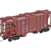 Trains*Kadee 8638 HO Santa Fe PS-2 Covered Hopper #87298 - Model Train Junction: Quality Parts and Art Supplies
