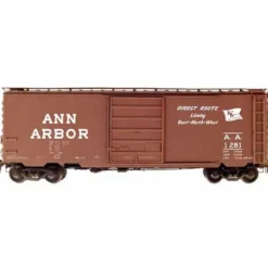Trains*Kadee 5226 HO Scale Ann Arbor 40' PS-1 Boxcar #1281 with 8' Doors - Model Train Junction: Quality Parts and Art Supplies