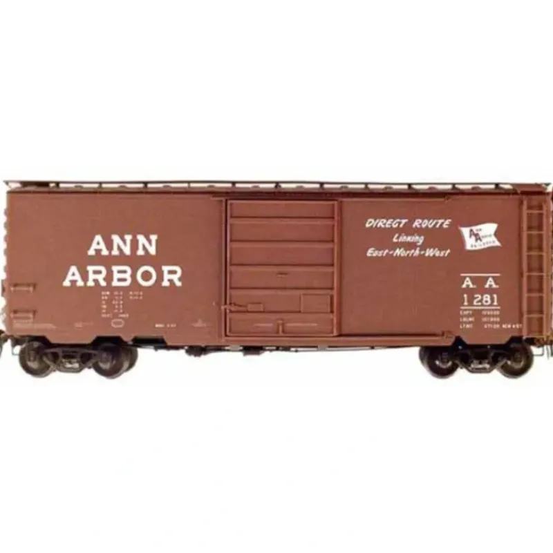 Trains*Kadee 5226 HO Scale Ann Arbor 40' PS-1 Boxcar #1281 with 8' Doors - Model Train Junction: Quality Parts and Art Supplies