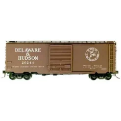 Trains*Kadee 5215 HO Scale Delaware & Hudson 40' PS-1 Standard Boxcar - Model Train Junction: Quality Parts and Art Supplies