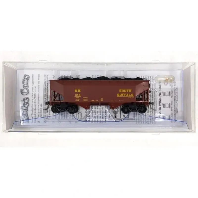 Trains*Kadee 7027 HO South Buffalo 50-Ton 2-Bay Open Hopper #120 - Model Train Junction: Quality Parts and Art Supplies