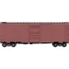 Trains*Kadee 3998 HO Undecorated 40' PS-1 Boxcar (Dark Tuscan) - Model Train Junction: Quality Parts and Art Supplies