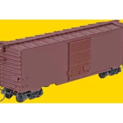 Trains*Kadee 5200 HO Undecorated 40' PS-1 Boxcar Red - Model Train Junction: Quality Parts and Art Supplies