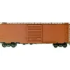 Trains*Kadee 5199 HO Undecorated PS-1 8' Door Boxcar Red Oxide - Model Train Junction: Quality Parts and Art Supplies