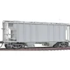Trains*Kadee 8001 Undecorated PS-2 Bay Covered Hopper - Model Train Junction: Quality Parts and Art Supplies