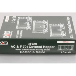 Trains*Kato 38-0201 Boston & Maine ACF Hopper Car Set (3) - Model Train Junction: Quality Parts and Art Supplies