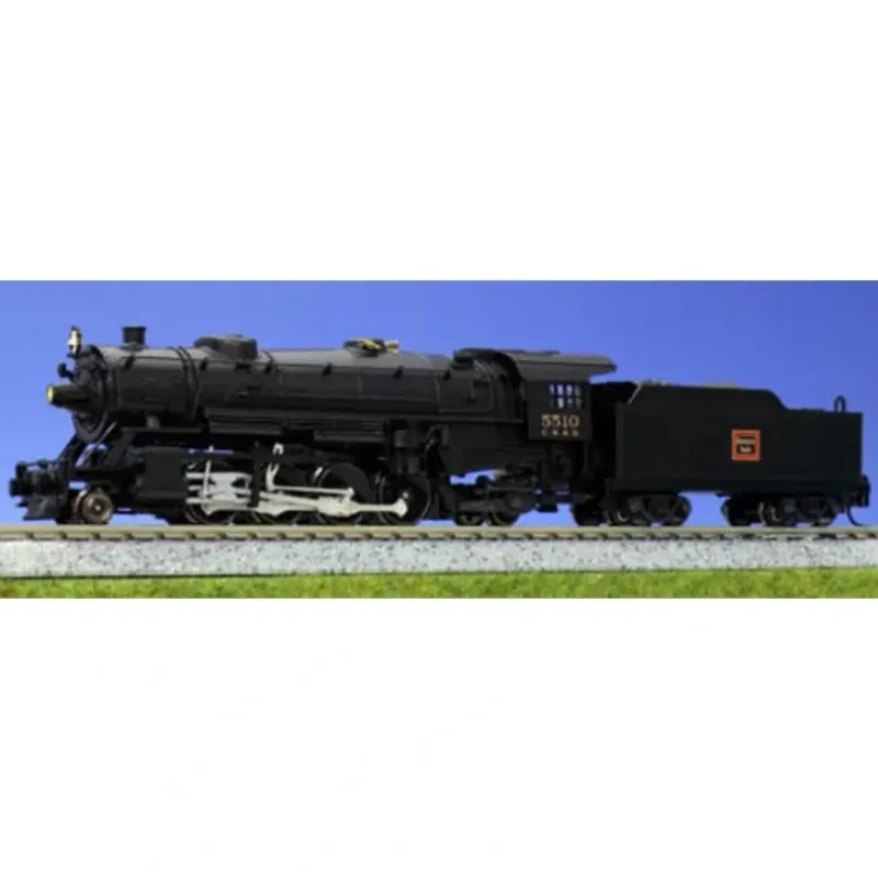 Trains*Kato 126-0211 CB&Q 2-8-2 Heavy Mikado Steam Locomotive & Tender #5510 - Model Train Junction: Quality Parts and Art Supplies