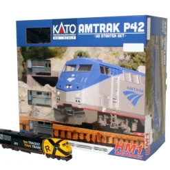 Trains*Kato 30-3007 HO Amtrak Operation Lifesaver P42 Starter Set #203 - Model Train Junction: Quality Parts and Art Supplies