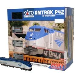 Trains*Kato 30-3006 HO Amtrak Phase V P42 Starter Set - Model Train Junction: Quality Parts and Art Supplies