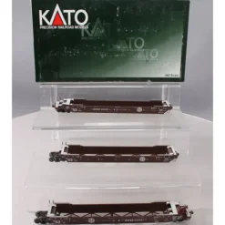 Trains*Kato 30-9013 HO BNSF Gunderson MAXI IV Wellcar #253557 - Model Train Junction: Quality Parts and Art Supplies