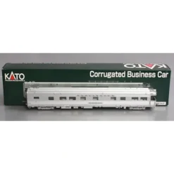 Trains*Kato 35-6003 HO Chicago Burlington & Quincy Burlington Corrugated Business Car - Model Train Junction: Quality Parts and Art Supplies