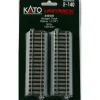 Trains*Kato 2-140 HO Code 83 4-7/8" Straight UniTrack (Pack of 4) - Model Train Junction: Quality Parts and Art Supplies