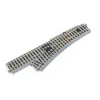 Trains|Kato 2-840 HO Code 83 19-1/4" Unitrack Left Hand Manual Switch Turnout Curve - Model Train Junction: Quality Parts and Art Supplies