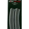 Trains*Kato 2-270 HO Code 83 R19-1/4" Radius 22.5 Curved UniTrack (Pack of 4) - Model Train Junction: Quality Parts and Art Supplies