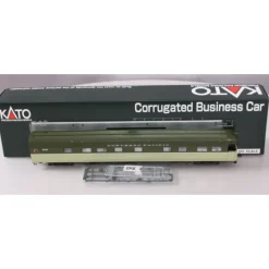 Trains*Kato 35-6010 HO Northern Pacific "Yellowstone" Corrugated Business Car - Model Train Junction: Quality Parts and Art Supplies