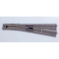 Trains*Kato 2-863 HO 34-1/8" # 6 Unitrack Right Hand Manual Switch Turnout Curve - Model Train Junction: Quality Parts and Art Supplies