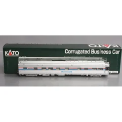 Trains*Kato 35-6001 HO Scale Amtrak Corrugated Track Inspection Business Car #10000 - Model Train Junction: Quality Parts and Art Supplies