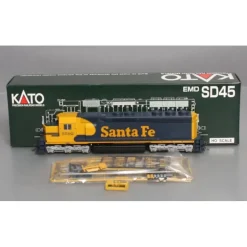 Trains*Kato 37-1745 HO Scale Santa Fe EMD SD45 Diesel Locomotive #5592 - Model Train Junction: Quality Parts and Art Supplies