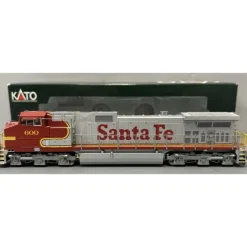Trains*Kato 37-1203 HO Scale Santa Fe GE C44-9W Diesel Locomotive #600 NIB - Model Train Junction: Quality Parts and Art Supplies