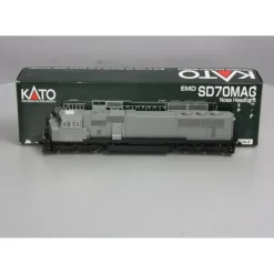 Trains*Kato 37-6450 HO Undecorated EMD SD70MAC Diesel Locomotive w/Nose Headlight - Model Train Junction: Quality Parts and Art Supplies