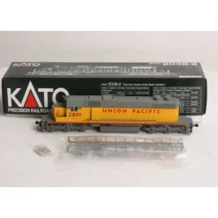 Trains*Kato 37-6501 HO Union Pacific EMD SD38-2 Diesel Locomotive #2801 - Model Train Junction: Quality Parts and Art Supplies