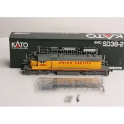 Trains*Kato 37-6502 HO Union Pacific SD38-2 Diesel Locomotive #2804 - Model Train Junction: Quality Parts and Art Supplies