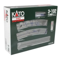 Trains*Kato 3-102 HO Unitrak Track Set - Model Train Junction: Quality Parts and Art Supplies