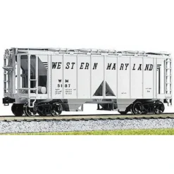 Trains*Kato 38-0206 HO Western Maryland ACF Hopper Car Kit (Set of 3) - Model Train Junction: Quality Parts and Art Supplies