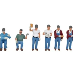 Trains*Kato 31-611 HO Yard Crew Figures - Model Train Junction: Quality Parts and Art Supplies