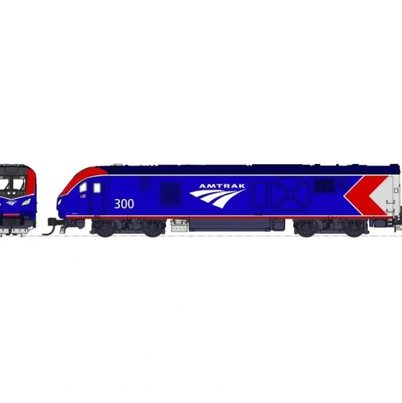Kato, 176-6053, N, ALC-42 Charger, Amtrak, (Phase VI), #304, DCC Ready - Model Train Junction: Quality Parts and Art Supplies Outlet
