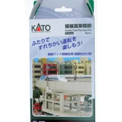 Trains*Kato 23-020 N Double Track Viaduct Pre-Cast Pier Set - Model Train Junction: Quality Parts and Art Supplies