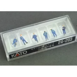 Trains*Kato 24-203 N Japanese Maintenance Workers Figures (Set of 6) - Model Train Junction: Quality Parts and Art Supplies