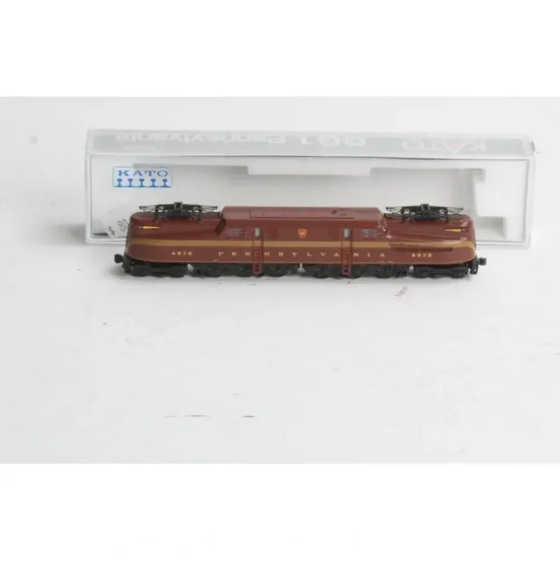 Trains*Kato 137-2004 N PRR Tuscan 5-Stripe GG-1 Electric Locomotive #4876 - Model Train Junction: Quality Parts and Art Supplies