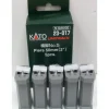 Trains*Kato 23-017 N 2" # 5 Piers 50 mm 2" W/S-Joiner & S-Clip (Pack of 5) - Model Train Junction: Quality Parts and Art Supplies