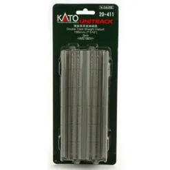 Trains*Kato 20-411 N 7-5/16" Double Straight Viaduct UniTrack (Pack of 2) - Model Train Junction: Quality Parts and Art Supplies