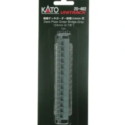 Trains*Kato 20-462 N 4-7/8" Gray Deck Plate Girder Bridge - Model Train Junction: Quality Parts and Art Supplies