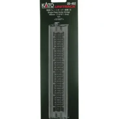 Trains*Kato 20-452 N 7-5/16" Gray Single Track Plate Girder Bridge - Model Train Junction: Quality Parts and Art Supplies