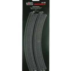 Trains*Kato 20-520 N 12-3/8" Radius 45 Single Curved Viaduct Track (Pack of 2) - Model Train Junction: Quality Parts and Art Supplies