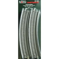 Trains*Kato 20-540 N 15" Radius 30 Viaduct Single Curved UniTrack (Pack of 2) - Model Train Junction: Quality Parts and Art Supplies