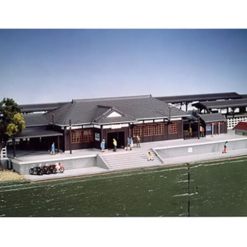 Trains|Kato 23-220 N Rural Station Set Kit - Model Train Junction: Quality Parts and Art Supplies