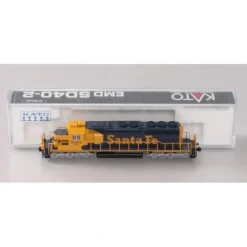 Trains*Kato 176-8201 N Santa Fe SD40-2 Diesel Locomotive #5058 - Model Train Junction: Quality Parts and Art Supplies