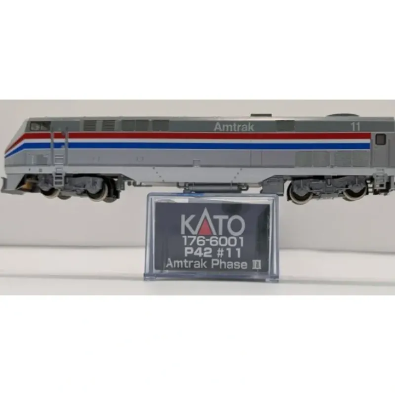 Trains|Kato 176-6001 N Scale Amtrak Phase II P42 Diesel Locomotive #11 - Model Train Junction: Quality Parts and Art Supplies
